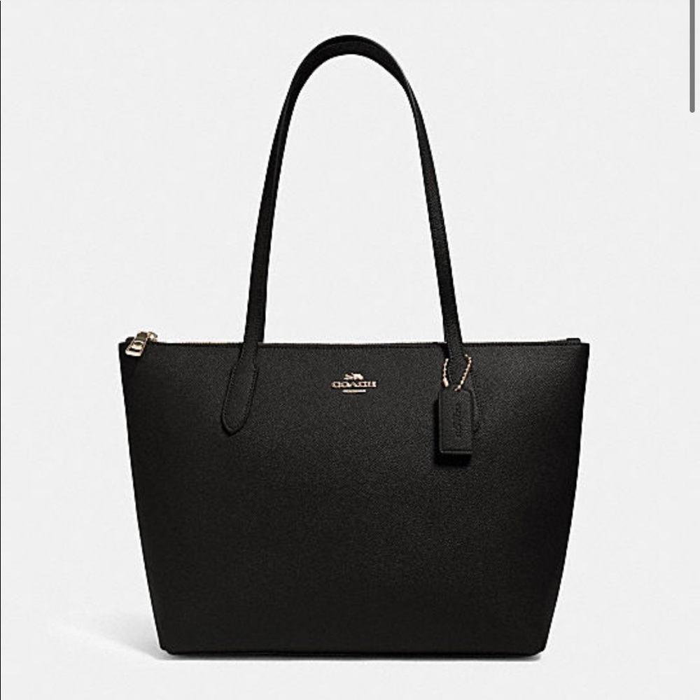 COACH Zip top tote